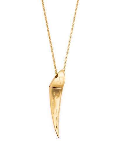 Roberto Cavalli Tiger Tooth pendant necklace