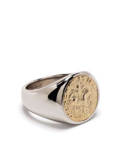 Tom Wood серебряное кольцо-печатка