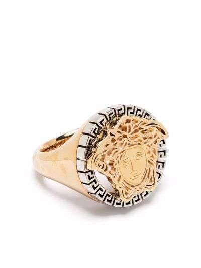 Versace кольцо с декором Medusa