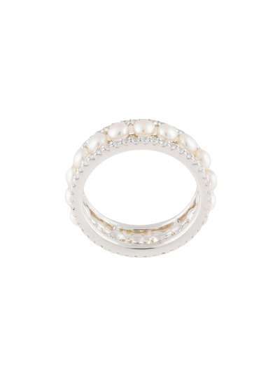 APM Monaco кольцо с искусственным жемчугом