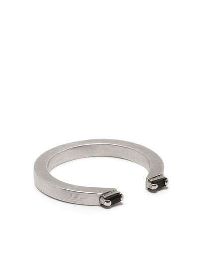 Hsu Jewellery кольцо Unfinishing Line с турмалинами