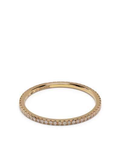 Le Gramme кольцо с бриллиантами