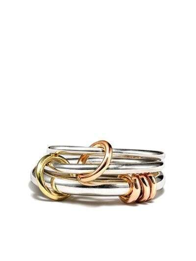 Spinelli Kilcollin кольцо Orion из розового золота и серебра