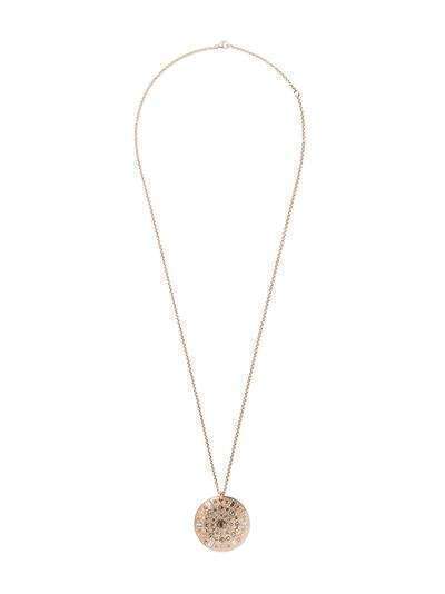De Beers Jewellers 18kt rose gold Talisman 10 Medal diamond necklace