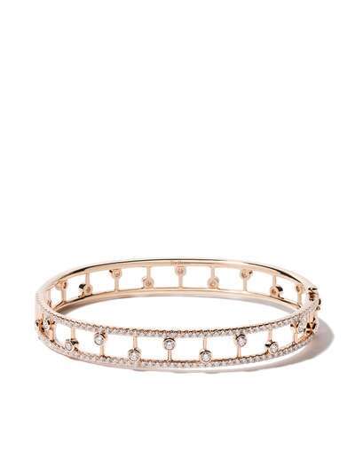 De Beers Jewellers 18kt rose gold Dewdrop diamond bangle