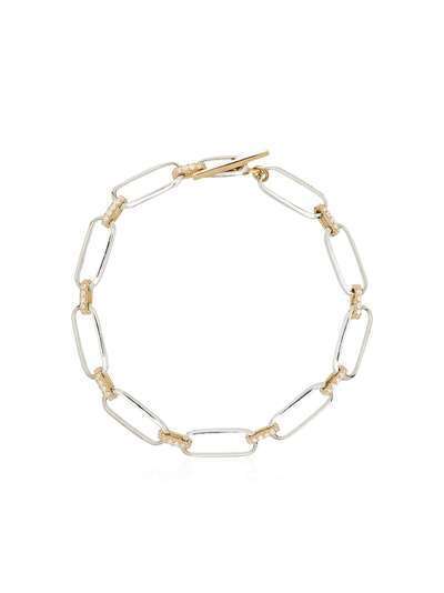 Lizzie Mandler Fine Jewelry золотой браслет-цепочка с бриллиантами