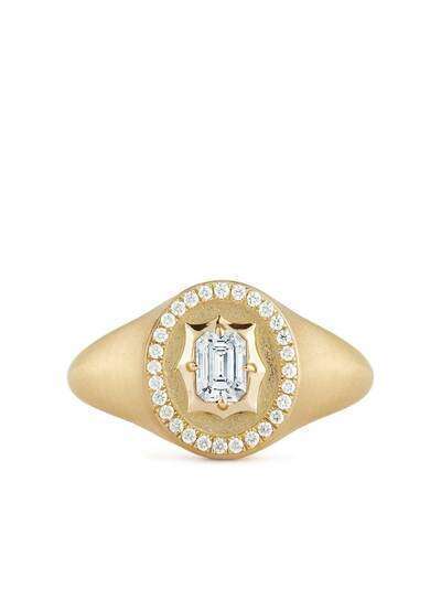 Jade Trau кольцо Vanguard из желтого золота с бриллиантами