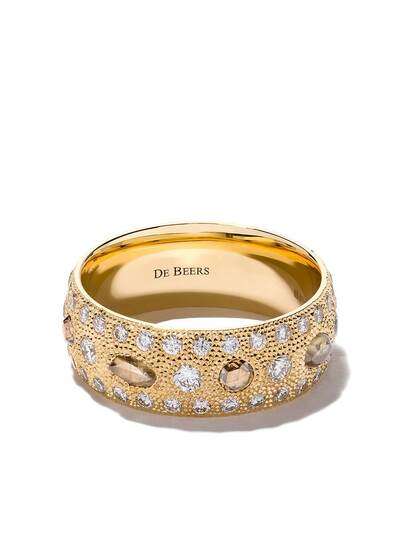 De Beers Jewellers 18kt yellow gold Talisman diamond band