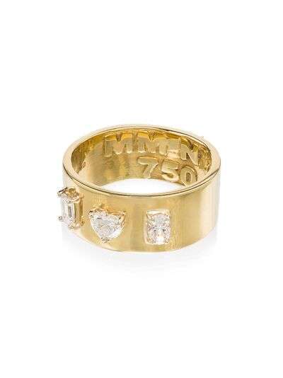 Mindi Mond золотое кольцо с бриллиантами