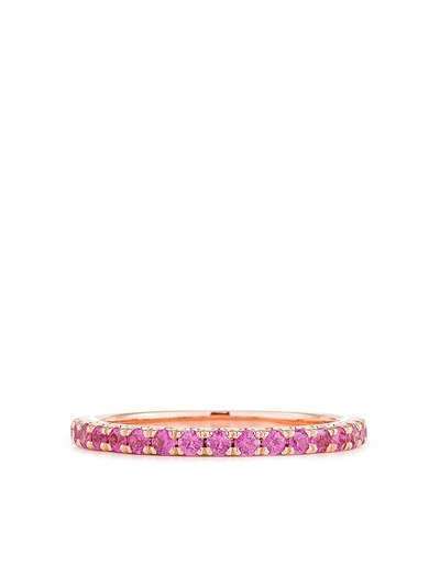 KWIAT кольцо из розового золота с сапфирами