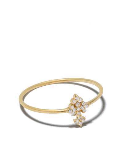 Feidt Paris кольцо из желтого золота с бриллиантами