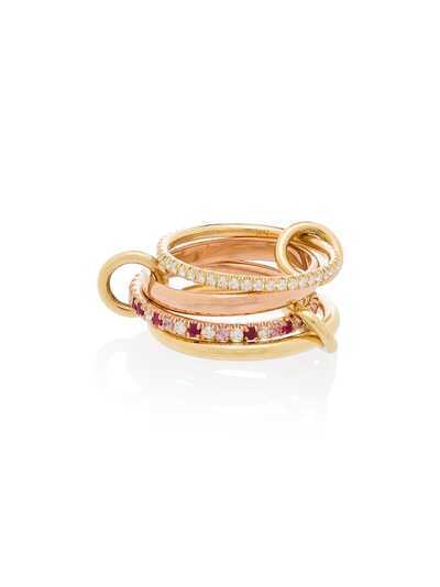 Spinelli Kilcollin кольцо из желтого золота с бриллиантами