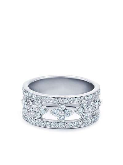 KWIAT кольцо Jasmine из белого золота с бриллиантами