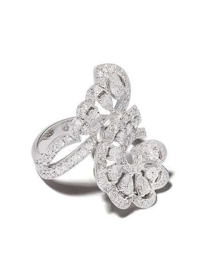 Chopard кольцо из белого золота с бриллиантами