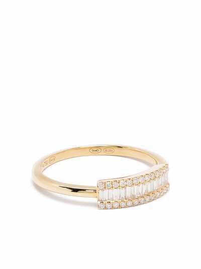 Djula кольцо Éclat из желтого золота с бриллиантами