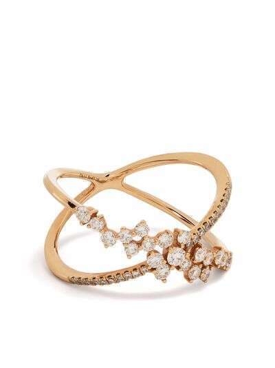 Djula кольцо Fairy Tale из розового золота с бриллиантами