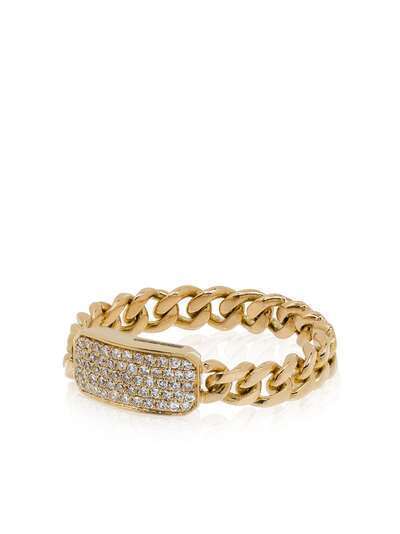 SHAY кольцо из желтого золота с бриллиантами