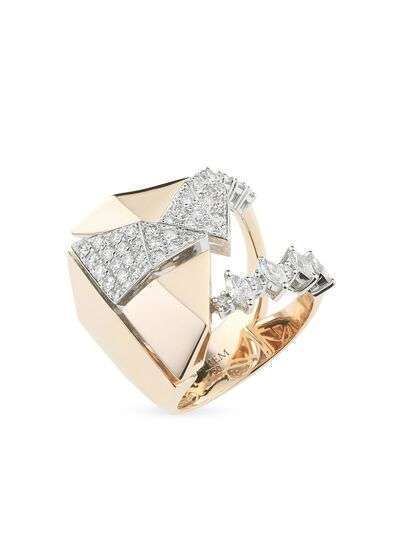 Yeprem золотое кольцо Strada с бриллиантами