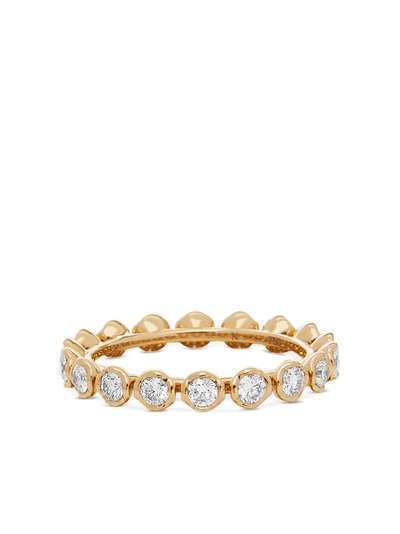 Annoushka кольцо Eternity из желтого золота с бриллиантами