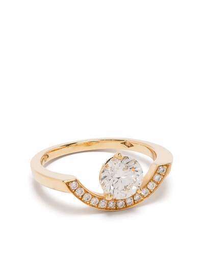 Loyal.e Paris кольцо Intrépide Grand Arc из желтого золота с бриллиантами