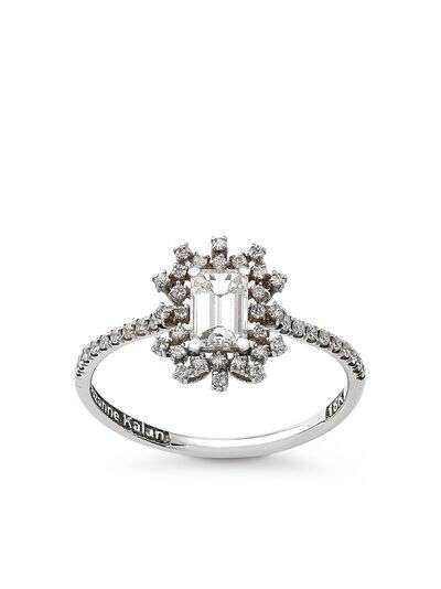 Suzanne Kalan кольцо One of a Kind из белого золота с бриллиантом