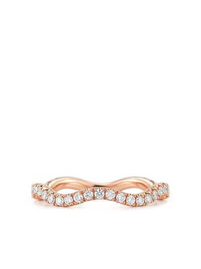 KWIAT кольцо Wave из розового золота с бриллиантами