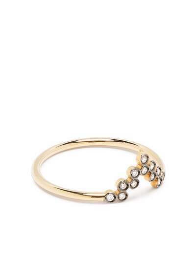 Yannis Sergakis кольцо из желтого золота с бриллиантами