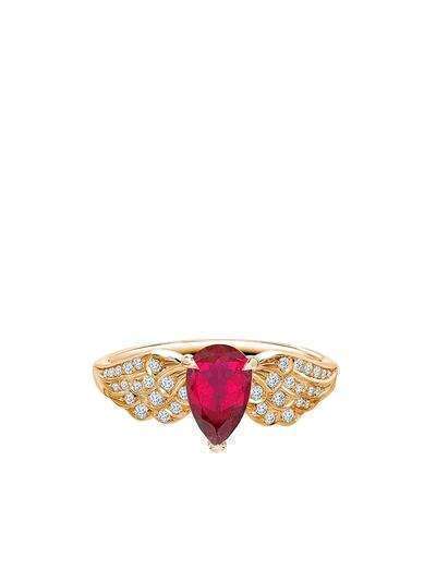 Pragnell кольцо Tiara из розового золота с бриллиантами