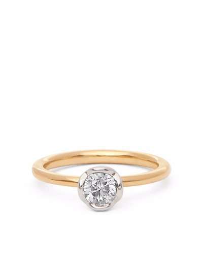 Annoushka кольцо из желтого золота с бриллиантом