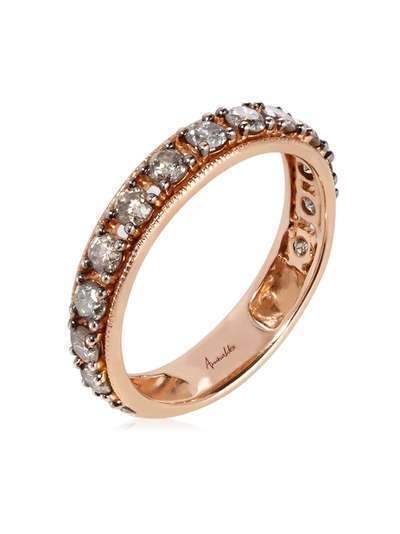 Annoushka кольцо Dusty Eternity из розового золота с бриллиантами