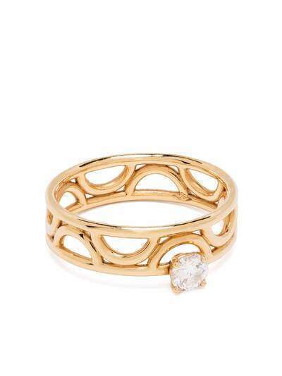 Loyal.e Paris кольцо Amour Perpétuel из желтого золота с бриллиантами