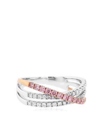HYT Jewelry кольцо Argyle Pink из белого золота с бриллиантами
