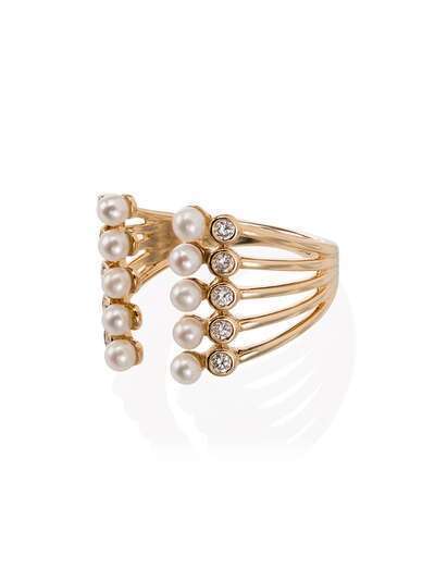 Dana Rebecca Designs кольцо из желтого золота с бриллиантами