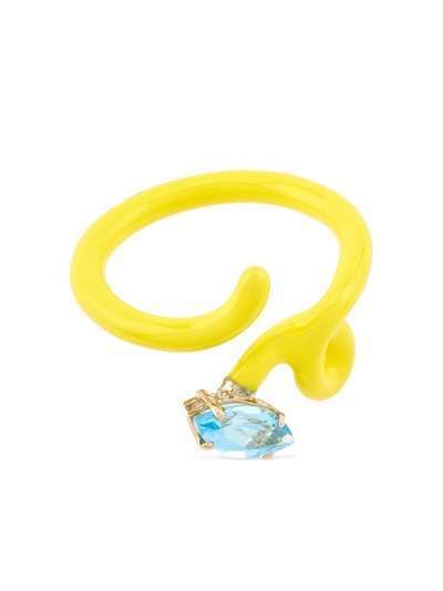 Bea Bongiasca кольцо Baby Vine Tendril из желтого золота