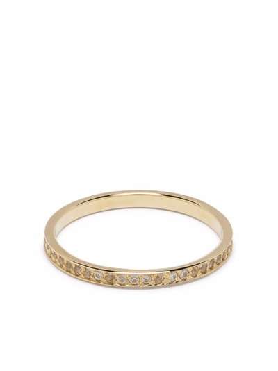 Feidt Paris кольцо Antik из желтого золота с сапфиром