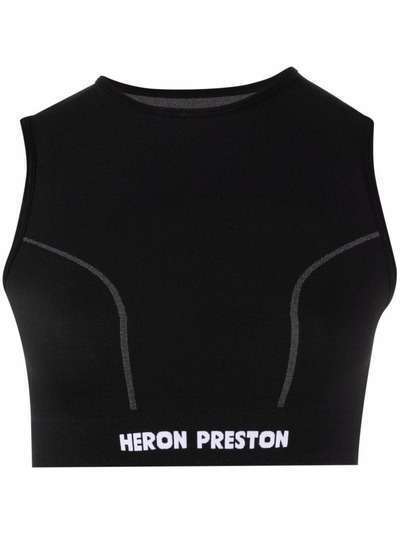 Heron Preston спортивный бюстгальтер с логотипом