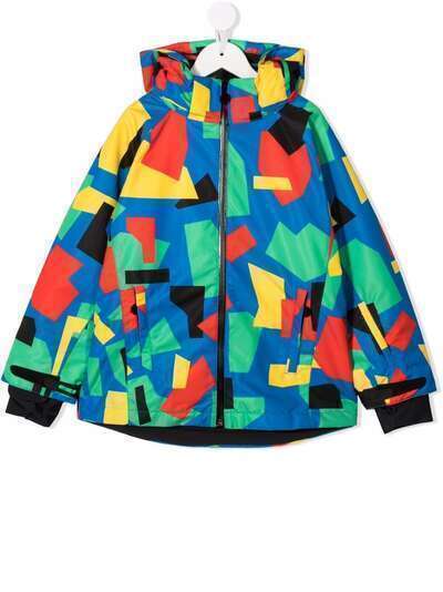 Stella McCartney Kids куртка на молнии с капюшоном