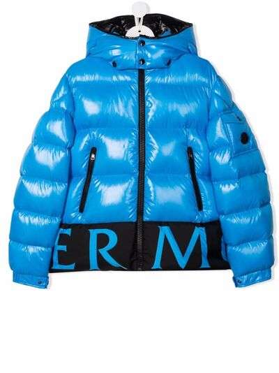 Moncler Enfant пуховик с логотипом