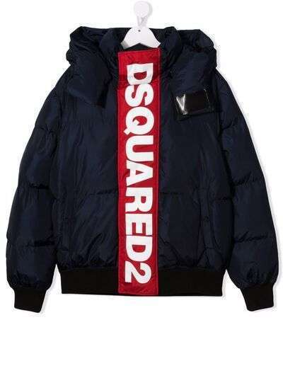 Dsquared2 Kids пуховик с логотипом