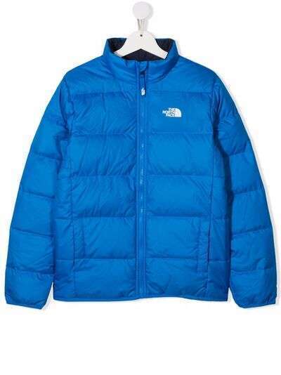 The North Face Kids пуховик с логотипом