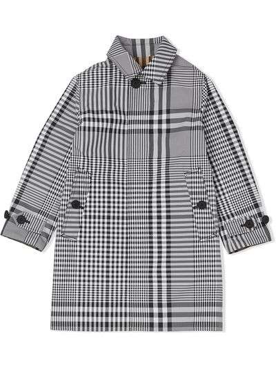 Burberry Kids двустороннее пальто