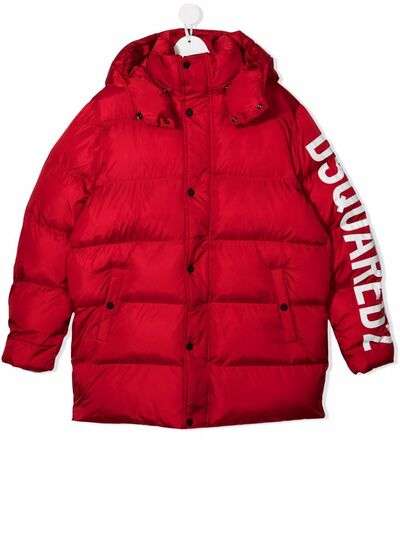 Dsquared2 Kids пуховик с логотипом