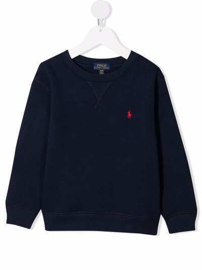 Ralph Lauren Kids толстовка с вышитым логотипом