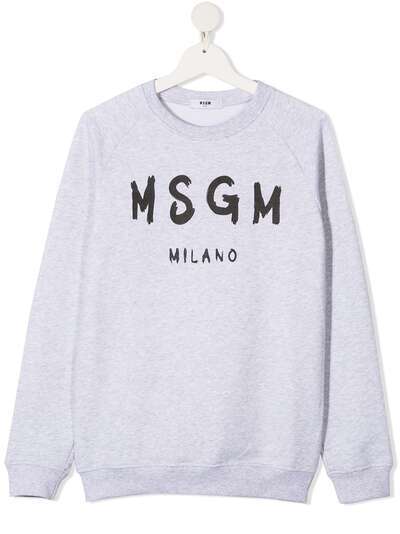 MSGM Kids толстовка с логотипом