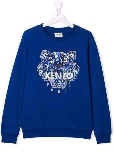 Kenzo Kids толстовка с вышивкой