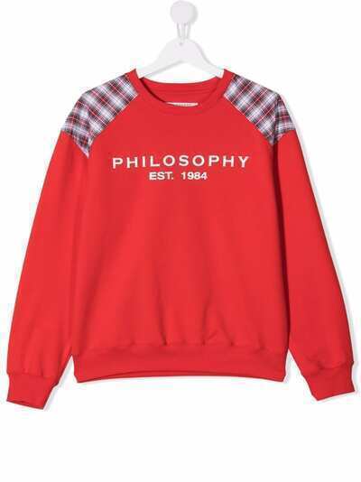 Philosophy Di Lorenzo Serafini Kids толстовка с логотипом