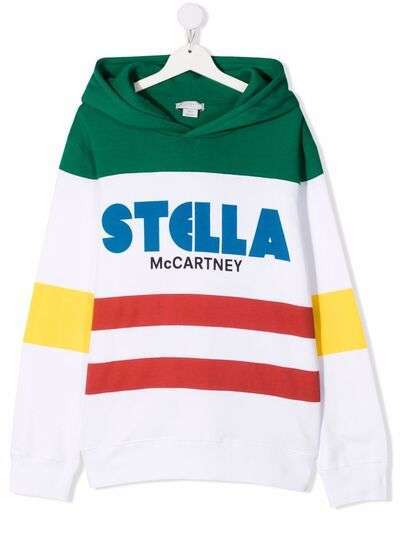 Stella McCartney Kids худи с логотипом