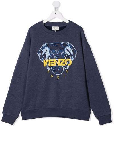 Kenzo Kids толстовка с принтом