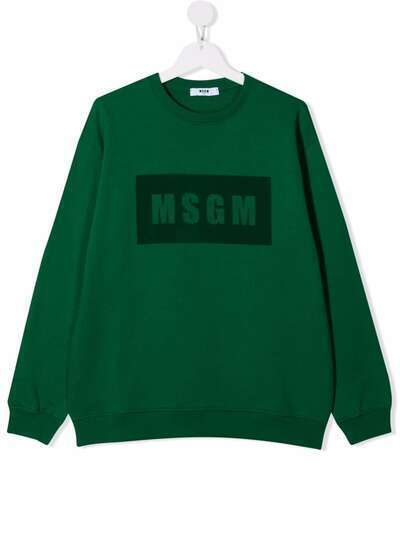 MSGM Kids толстовка с логотипом