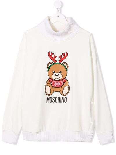 Moschino Kids джемпер с принтом Toy Bear